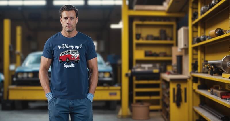 nestárnoucí legenda pánské tričko